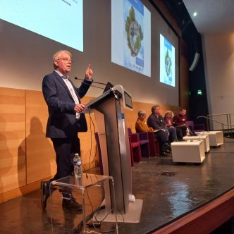 Photo de Staffan Lundstrom lors des journées scientifiques de la plateforme