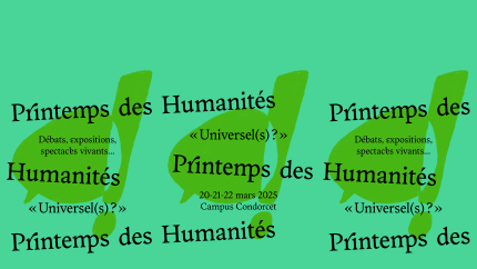 Visuel du printemps des humanités