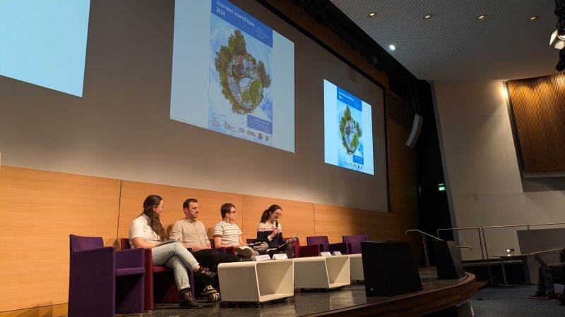 Photo de l'atelier organisé lors de la journée jeunes chercheurs